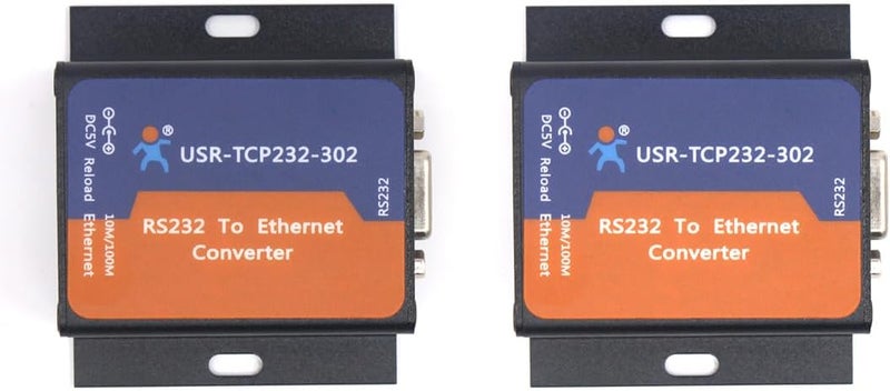 PUSR USR-TCP232-302 Tiny Size RS232 to TCP IP Converter Serial RS232 to Ethernet Server Module Ethernet Converter Support DHCP/DNS (2) - Image 1